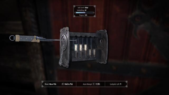 Skyblivion Lockpick menu for Skyrim SE-AE