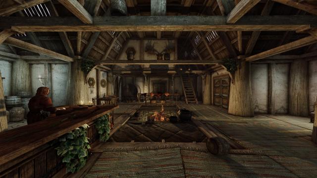 Revamped Drunken Huntsman - Переработка Пьяного Охотника для Skyrim SE-AE