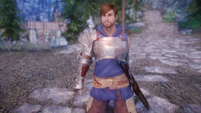 Сет рыцаря Азуры / KSA Azure Skyfarer (SOS) для Skyrim SE-AE