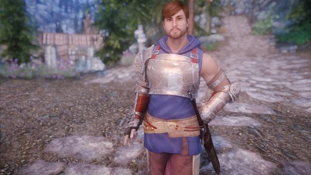 Сет рыцаря Азуры / KSA Azure Skyfarer (SOS) для Skyrim SE-AE