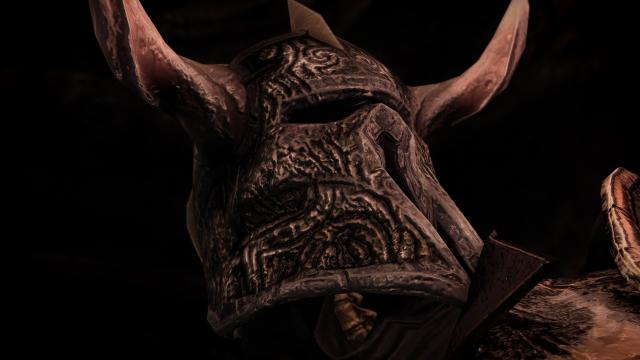 Сет демонического рыцаря / Demon Knight Armor для Skyrim SE-AE