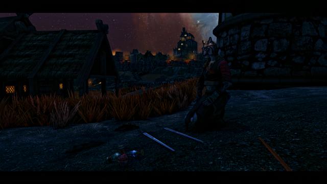 Witcher 3 Inspired Main Menu Replacer for Skyrim SE-AE