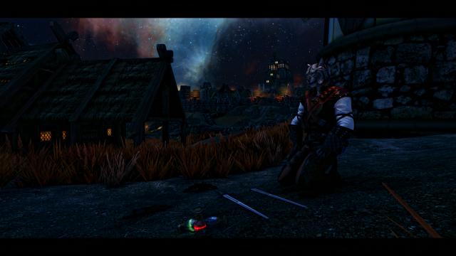 Witcher 3 Inspired Main Menu Replacer for Skyrim SE-AE