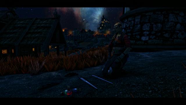 Witcher 3 Inspired Main Menu Replacer for Skyrim SE-AE