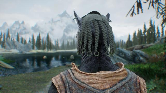 High Poly Vanilla Hair for Skyrim SE-AE