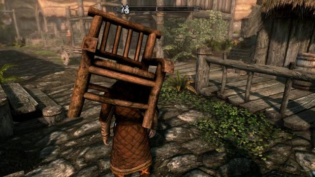 The Chair - Стілець для Skyrim SE-AE