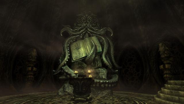 Daedric Shrines - Hermaeus Mora for Skyrim SE-AE