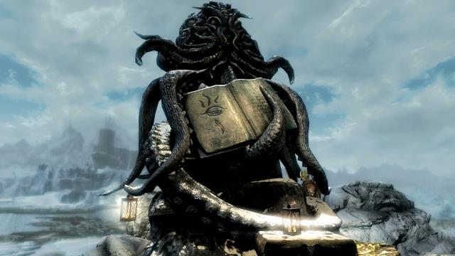 Daedric Shrines - Hermaeus Mora for Skyrim SE-AE