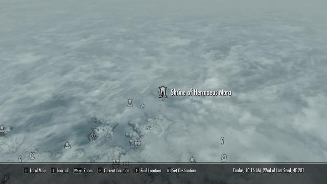 Daedric Shrines - Hermaeus Mora for Skyrim SE-AE