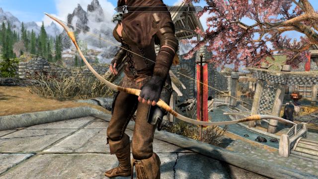 Орлиний лук / Eagle Bow SE для Skyrim SE-AE