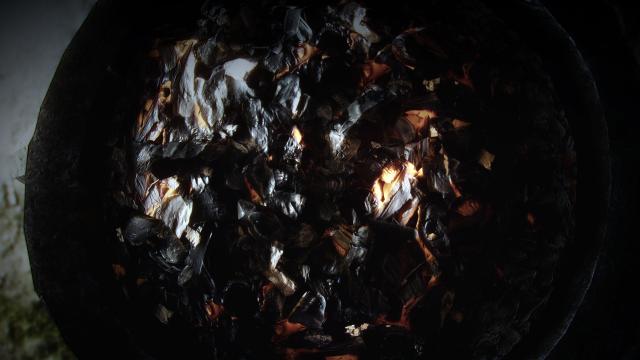 Embers HD - Ретекстур Угльков для Skyrim SE-AE