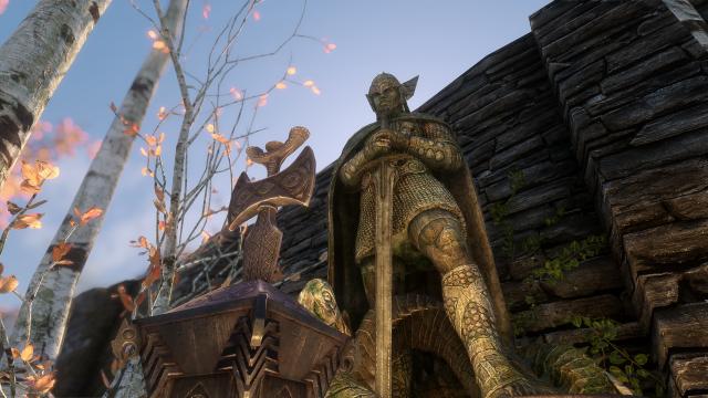 HD Святилища Дев'яти / Remiros' Shrines HD для Skyrim SE-AE