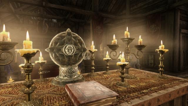 HD Святилища Дев'яти / Remiros' Shrines HD для Skyrim SE-AE