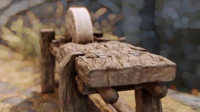 Красивая переработка точильного камня / ElSopa - HD Grindstone Redone SE для Skyrim SE-AE