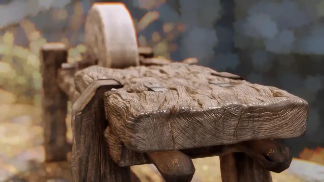 Красивая переработка точильного камня / ElSopa - HD Grindstone Redone SE для Skyrim SE-AE