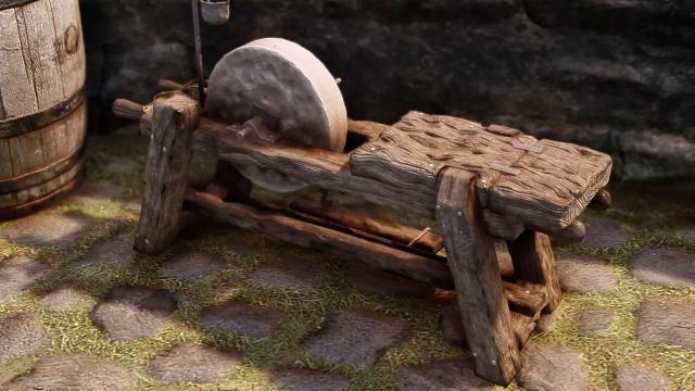 Красивая переработка точильного камня / ElSopa - HD Grindstone Redone SE для Skyrim SE-AE