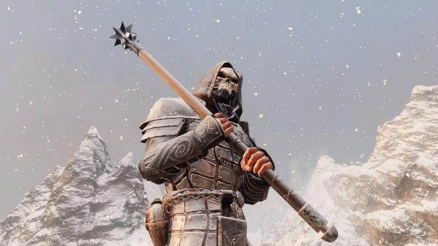 Реплейсер стального оружия / Steel Weapons Replacer для Skyrim SE-AE
