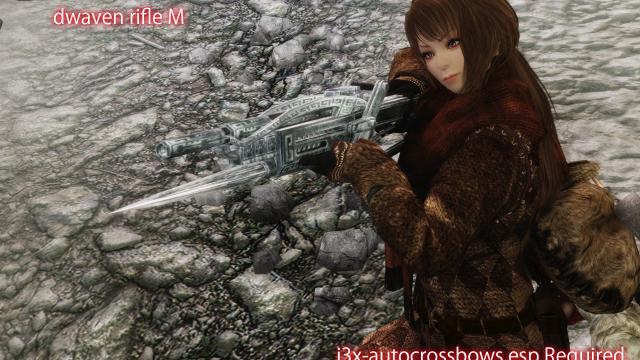 Двомірська гвинтівка / Dwarven Rifle Crossbow Tipe для Skyrim SE-AE