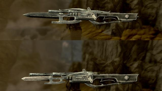 Двомірська гвинтівка / Dwarven Rifle Crossbow Tipe для Skyrim SE-AE