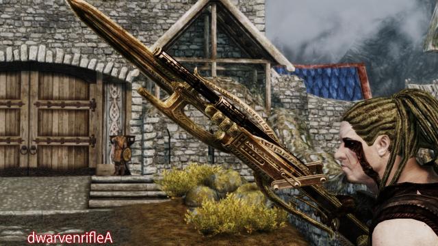 Двомірська гвинтівка / Dwarven Rifle Crossbow Tipe для Skyrim SE-AE