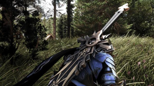 (SE) Wolf Gravestone Greatsword for Skyrim SE-AE