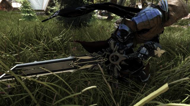 (SE) Wolf Gravestone Greatsword for Skyrim SE-AE
