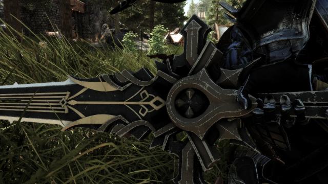(SE) Wolf Gravestone Greatsword for Skyrim SE-AE
