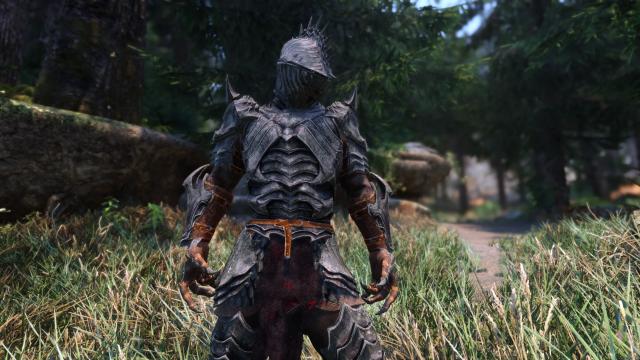 Armor of Mehrunes Dagon для Skyrim SE-AE