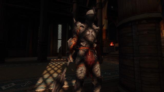 Armor of Mehrunes Dagon для Skyrim SE-AE