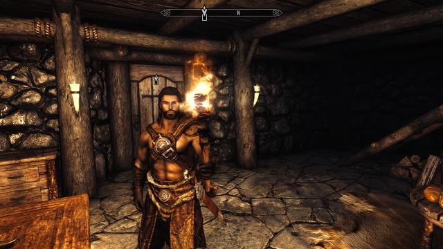 Яскраві смолоскипи та переробка світла свічки / Brighter torches and toggle-able brighter CandleLight для Skyrim SE-AE