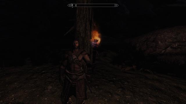 Яскраві смолоскипи та переробка світла свічки / Brighter torches and toggle-able brighter CandleLight для Skyrim SE-AE