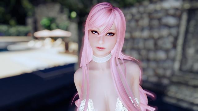 Yae Sakura Follower -  UUNPCBBE for Skyrim SE-AE