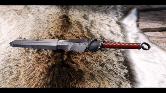 Кривавий кинжал / Blood Dagger для Skyrim SE-AE