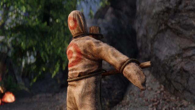 ElSopa - Training Dummies Redone для Skyrim SE-AE