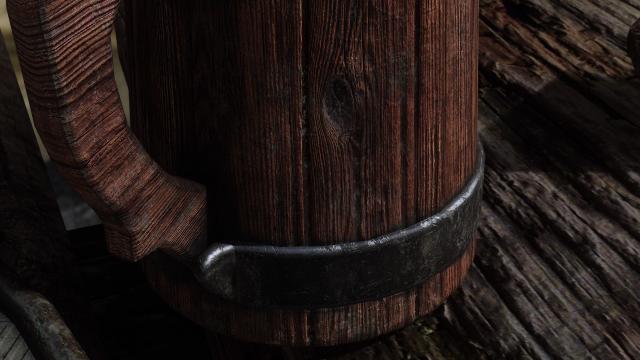 Реплейсер базовый принадлежностей для обеда/ Basic Dining Set Replacer для Skyrim SE-AE