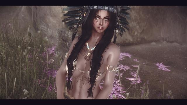 -   Irina - A High Poly High Elf Preset for Skyrim SE-AE