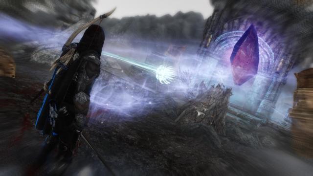 Кристалл поглощения / Soul Cairn Drainlife Crystal для Skyrim SE-AE