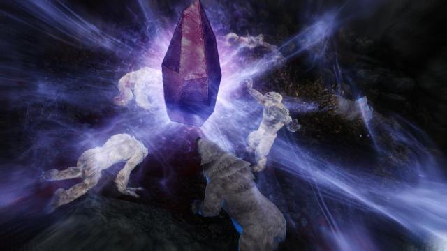 Кристалл поглощения / Soul Cairn Drainlife Crystal для Skyrim SE-AE