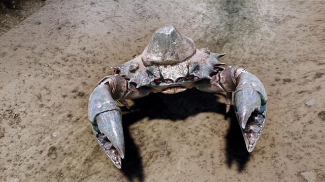 High poly Mudcrab n Retexture