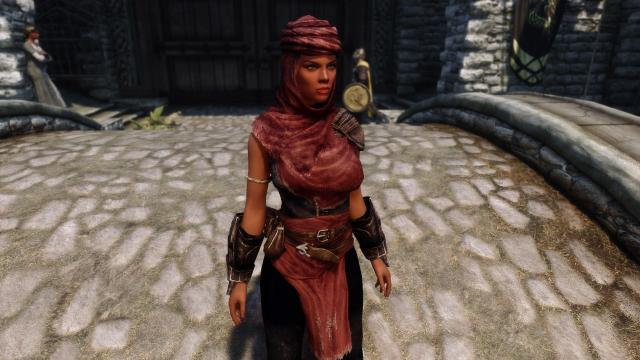 Сет редгардского ассасина / Redguard Assassin Armor для Skyrim SE-AE