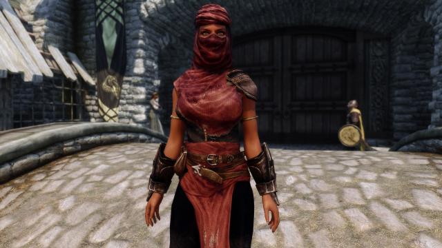 Сет редгардского ассасина / Redguard Assassin Armor для Skyrim SE-AE
