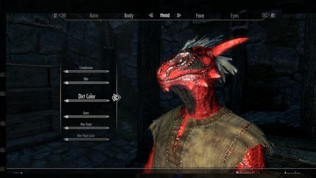 Різнокольорові аргоніани / Play as a Colorful Argonian для Skyrim SE-AE