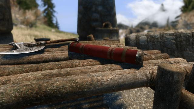 HD Військові документи SE / Rally's Civil War Document Tubes для Skyrim SE-AE