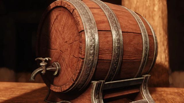 Arc's MeadBarrel Redux 2k-4k для Skyrim SE-AE