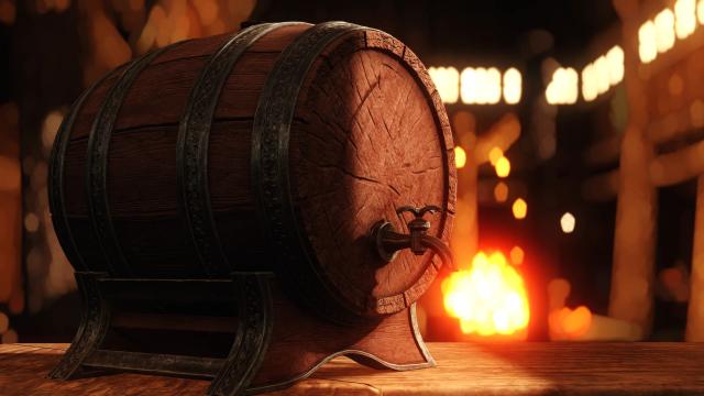 Arc's MeadBarrel Redux 2k-4k для Skyrim SE-AE