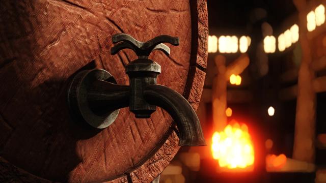 Arc's MeadBarrel Redux 2k-4k для Skyrim SE-AE