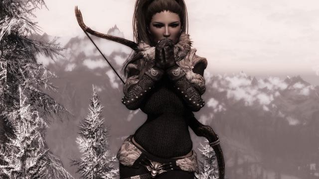 Сет Северянки / Northgirl Armor UNP - SSE для Skyrim SE-AE