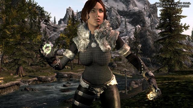 Сет Северянки / Northgirl Armor UNP - SSE для Skyrim SE-AE