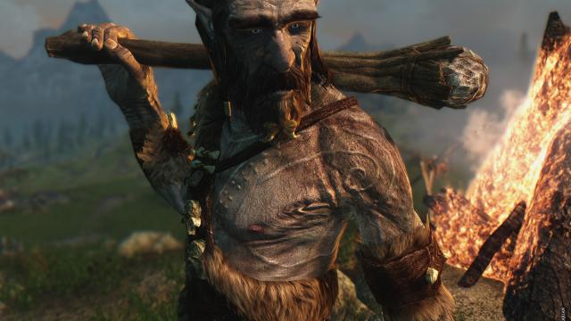 GIANT - Гиганты для Skyrim SE-AE