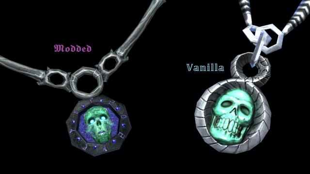 Paragon of Mannimarco - Replacer for the Necromancer’s Amulet SE